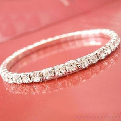 Diamond Bangle Jewelry 3 Pieces