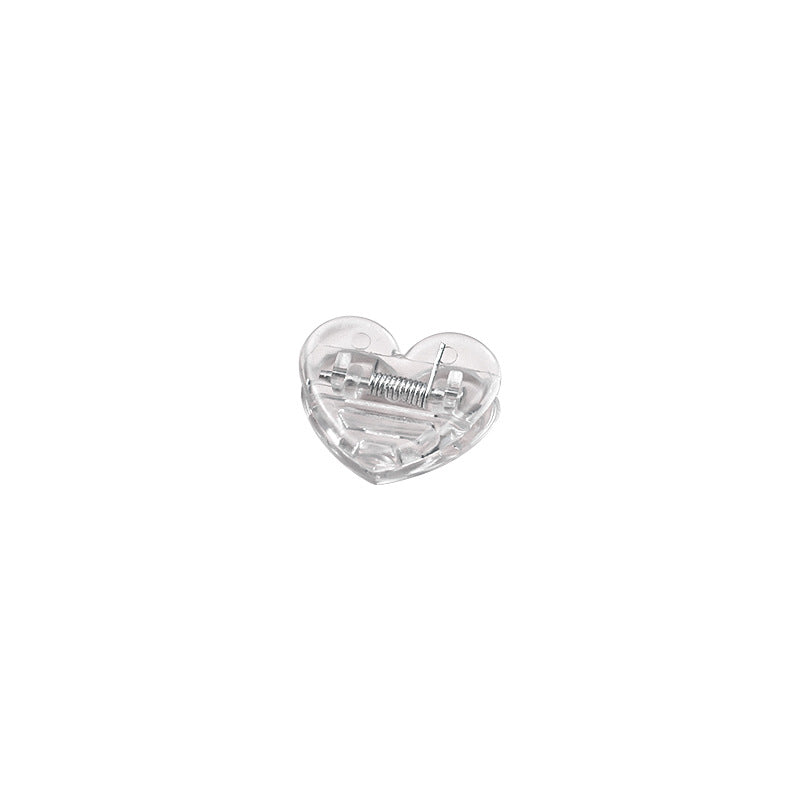 Paper Clip Transparant Heart Love Hati Klip Transparan Penjepit Kertas Folder