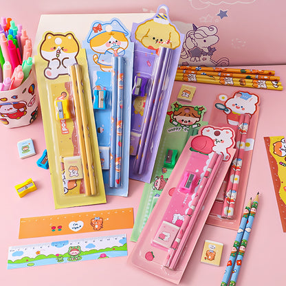 Set Alat Tulis 5 in 1 Kado Stationery Gift Hadiah Reward