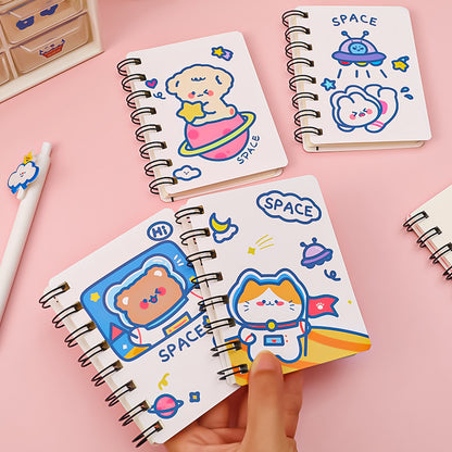 Buku Memo Kecil Spiral Notebook Mini Buku Catatan Kecil Karakter Kartun Lucu DCA0898