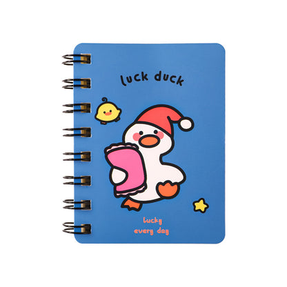 Buku Memo Kecil Spiral Notebook Mini Buku Catatan Kecil Karakter Kartun Lucu