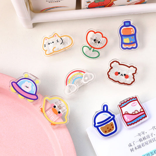 Paper Clip Akrilik Karakter Kartun Bear Lucu Penjepit Beruang