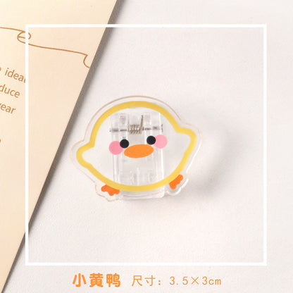 Paper Clip Akrilik Karakter Kartun Bear Lucu Penjepit Beruang