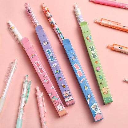 Pen Pulpen Bolpoin Bolpen Surprise Misteri Blind Box Small Gift Stationery Children Reward