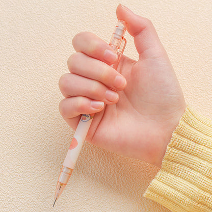 Pensil Mekanik 0.5 Motif Peach Mechanical Pencil