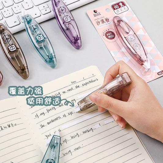 Correction Tape Tip Ex Tip X Kertas Desain Ergonomis Praktis 5mm x 6 m