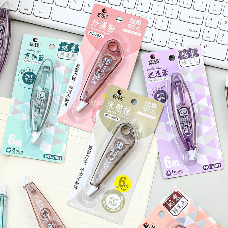 Correction Tape Tip Ex Tip X Kertas Desain Ergonomis Praktis 5mm x 6 m