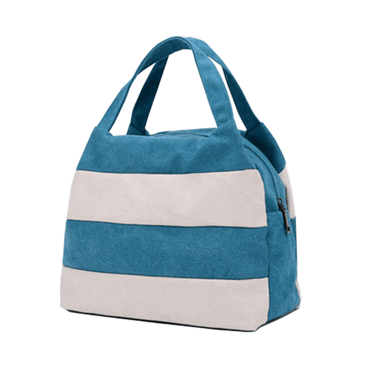 White Stripes Handbag