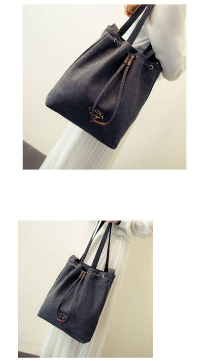 Drawstring Shoulder Bag