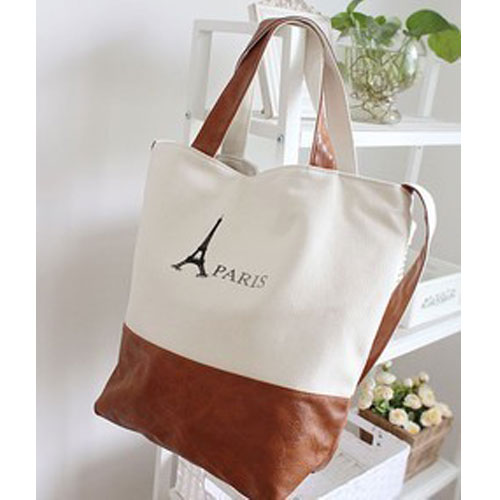 White Paris Shoulder Bag