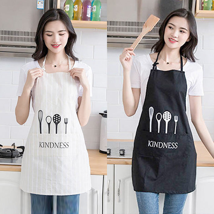 Apron Kain Celemek Memasak di Dapur