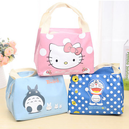 Zipper Lunch Bag Tas Bekal Tahan Panas Dingin