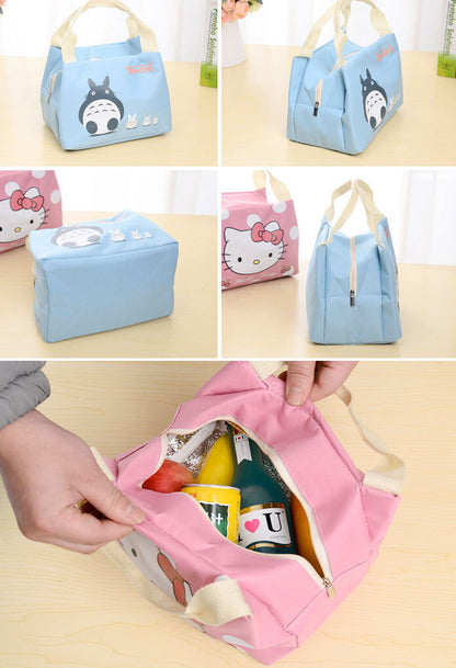 Zipper Lunch Bag Tas Bekal Tahan Panas Dingin