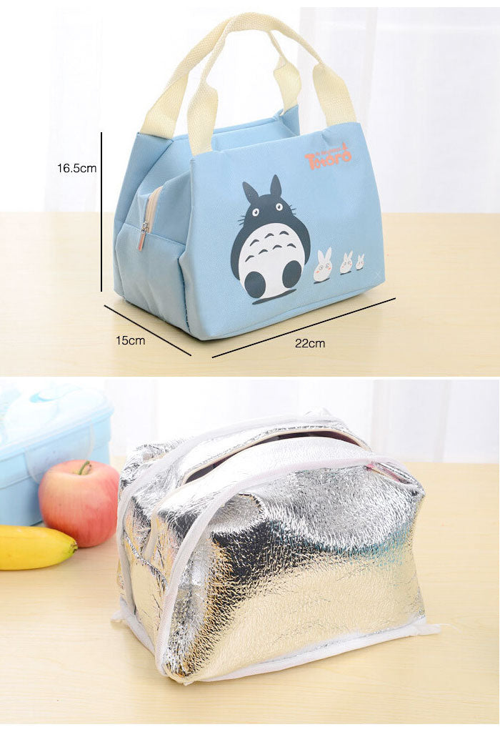 Zipper Lunch Bag Tas Bekal Tahan Panas Dingin