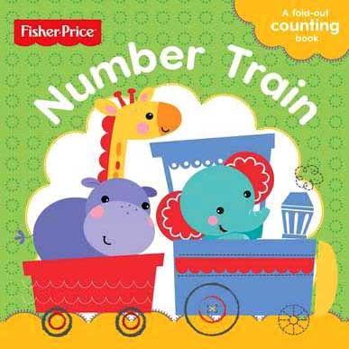 Fisher Price Number Train Board Book