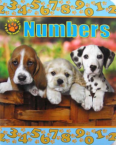 NUMBERS Paw Board Book