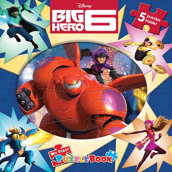 My First Puzzle Book Disney Big Heroes