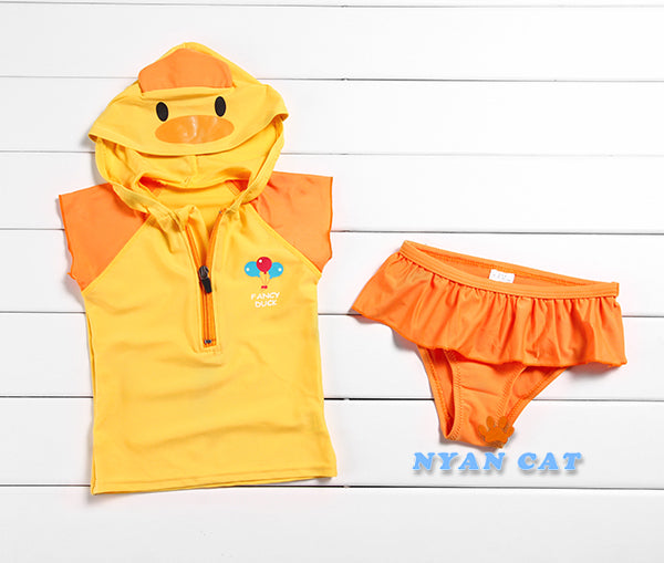 Kids Swim Suit Cute Animal