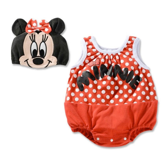 Girl Romper Minnie Mouse