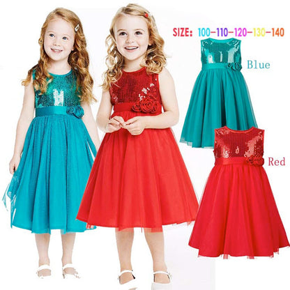 Girl Dress Sleeveless Princess