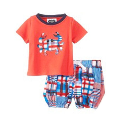 Boy Crab T-Shirt and Pants