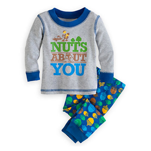 Boy Kid Pajamas Set Long Sleeved and Trousers