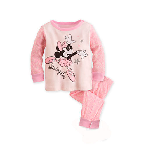 Kid Pajamas Set Long Sleeved and Trousers