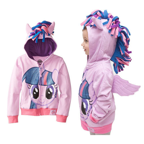 Girl Jacket My Little Pony Pinkie Pie Twilight Sparkle Rainbow Dash