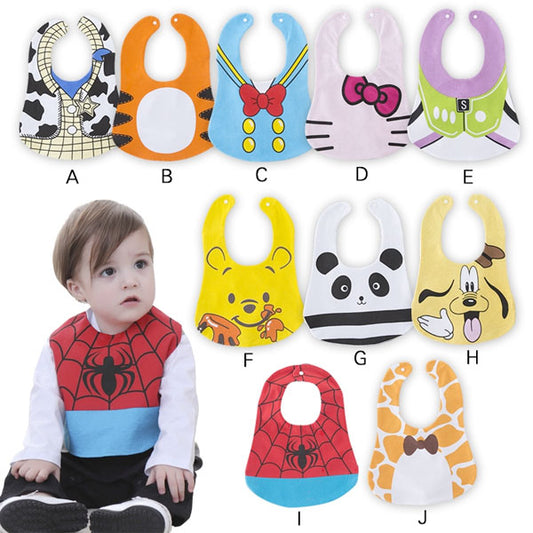 Kids Giraffe Baby Bib Slaber Celemek Bayi