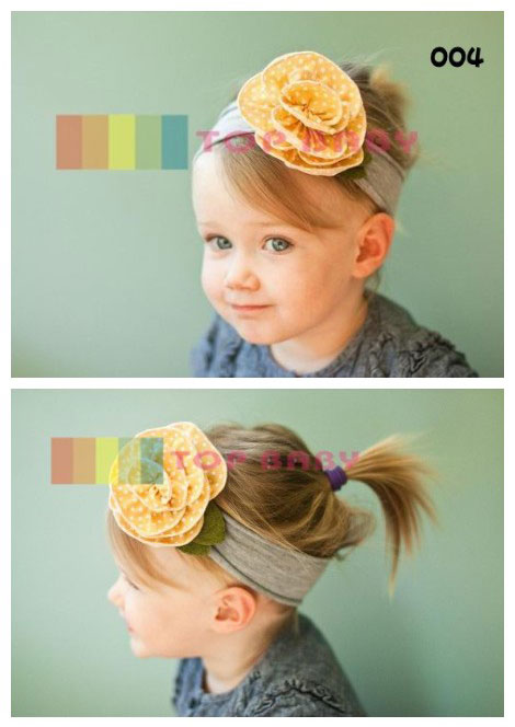 Girl Flower Baby Hair Band