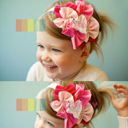 Girl Flower Baby Hair Band