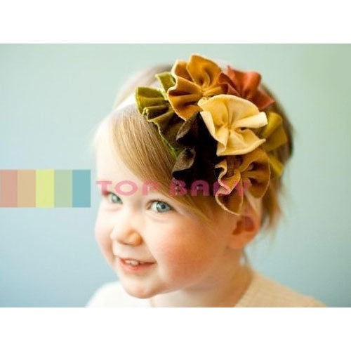 Girl Flower Baby Hair Band