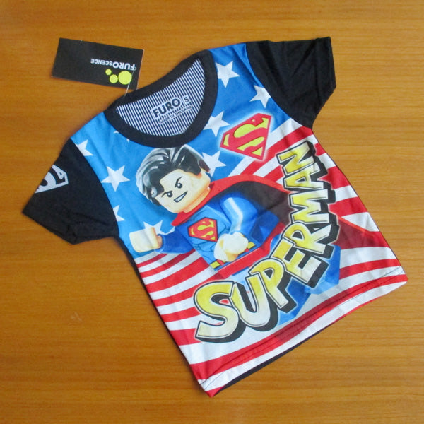 Boy Furo Lego Superman Baby T-Shirt