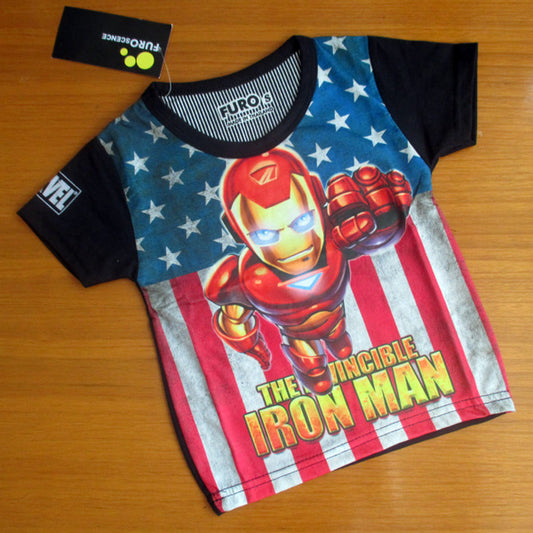 Boy Furo Lego Ironman Baby T-Shirt