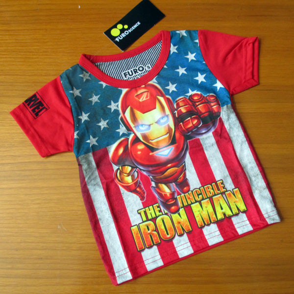 Boy Furo Lego Ironman Baby T-Shirt