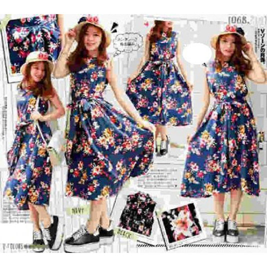 Dress Flower Sleeveless