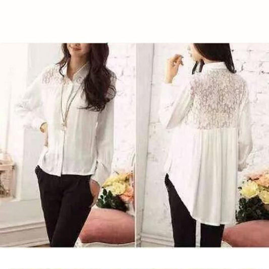 Blouse Long Sleeved Tail