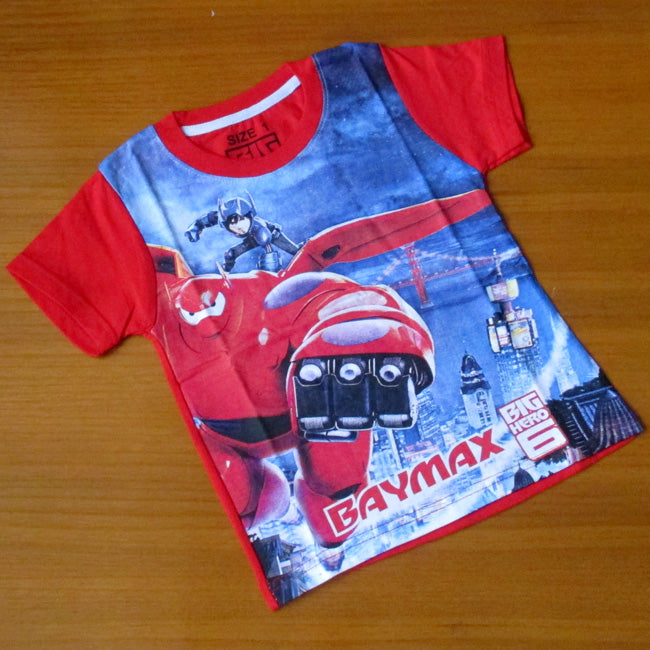 Boy Big Hero 6 Red T-Shirt