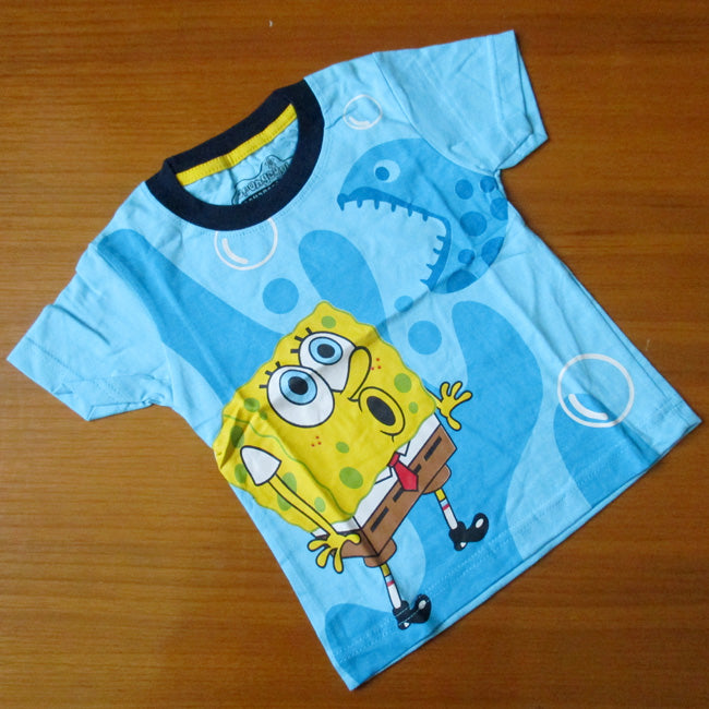 Boy SpongeBob Blue T-Shirt