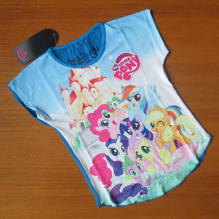 Girl Coco Ice Bat Sleeved My Little Pony T-Shirt