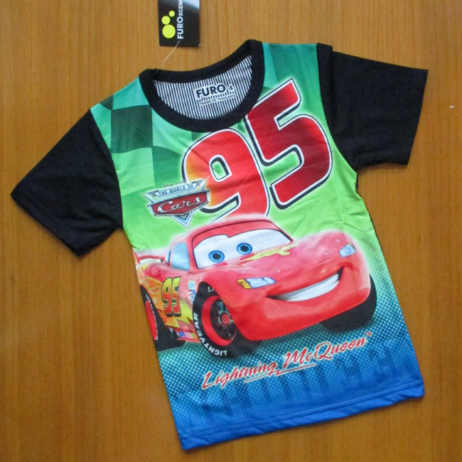 Boy Furo Disney Cars T-Shirt