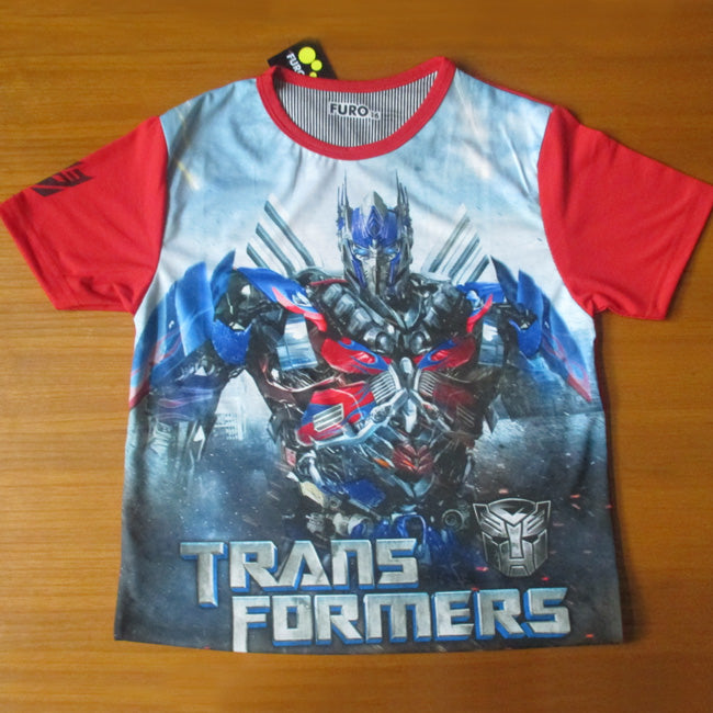 Boy Furo Transformers Optimus Prime T-Shirt