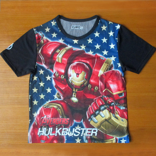 Boy Furo Transformers Hulkbuster T-Shirt