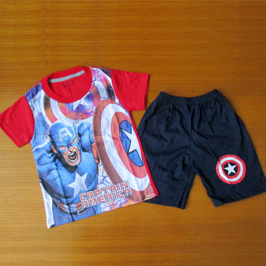 Boy Captain America T-Shirt and Pants