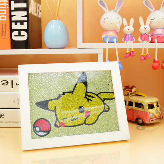 DIY 5D Diamond Painting Lukisan Berlian Karakter Dengan Frame 18x23 Seri B