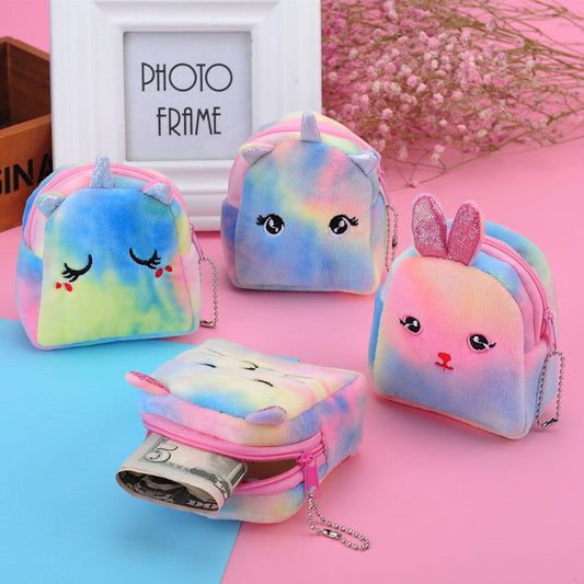 Gantungan Dompet Boneka Unicorn Open Close Eyes