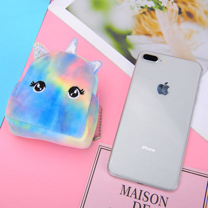 Gantungan Dompet Boneka Unicorn Open Close Eyes