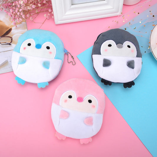 Gantungan Dompet Boneka Penguin