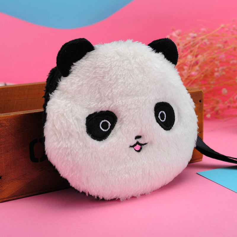 Gantungan Dompet Boneka Beruang Kelinci Panda Bulu Lembut