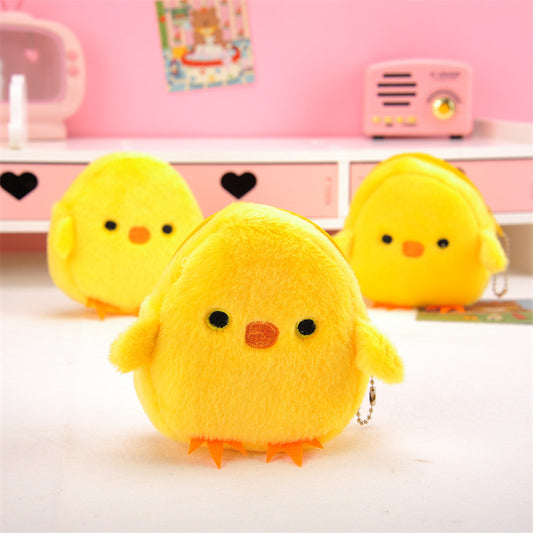 Gantungan Dompet Boneka Anak Ayam Chick Coin Bag